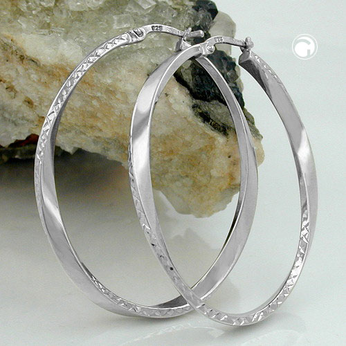 Hoop earrings Silver 925