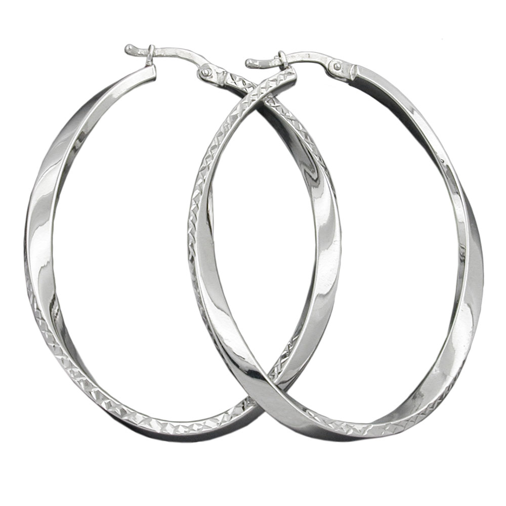 Hoop earrings Silver 925