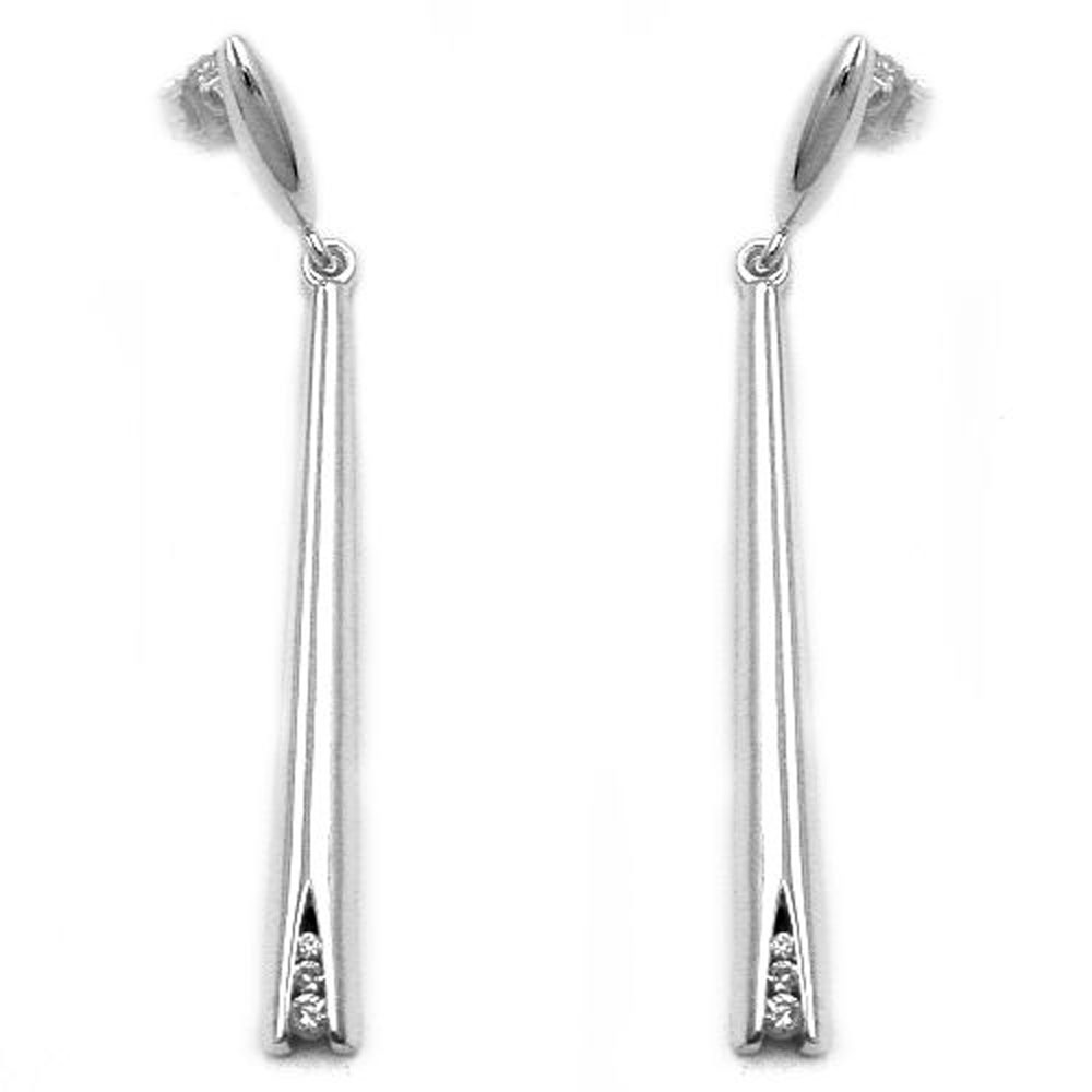 Studs zirconia Silver 925