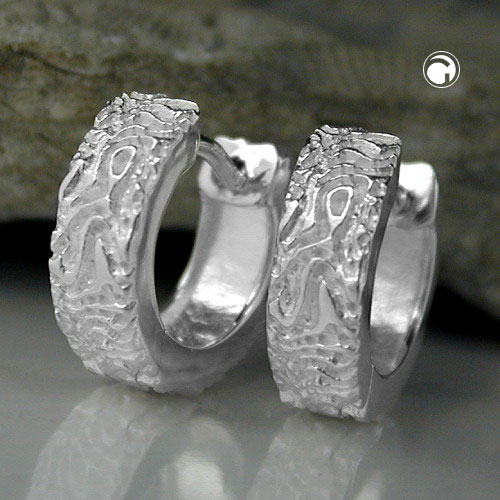 Hoop earrings Silver 925
