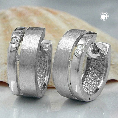 Hoop earrings Silver 925