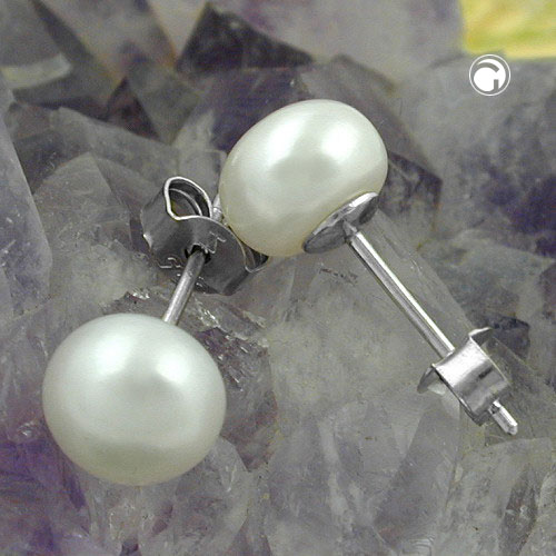 Studs Beads & Pearls Silver 925