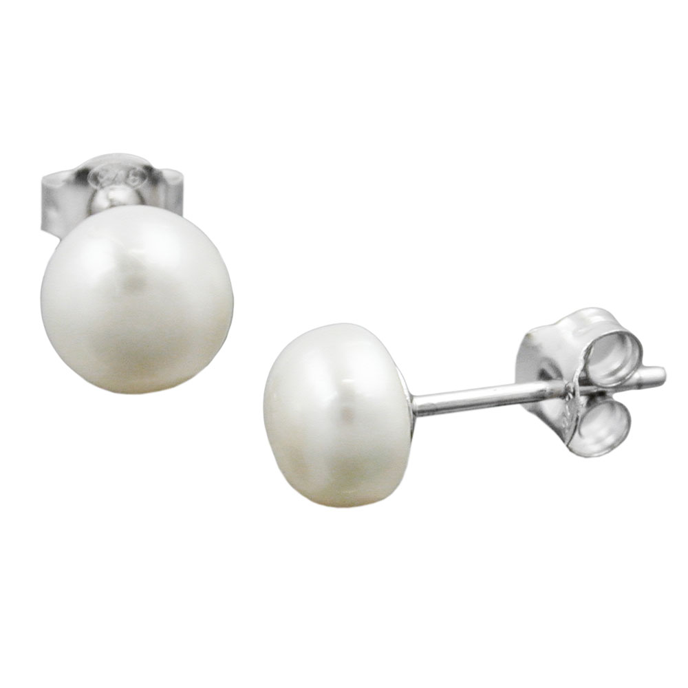 Studs Beads & Pearls Silver 925