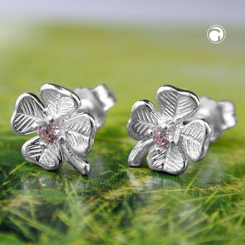 Studs zirconia Silver 925