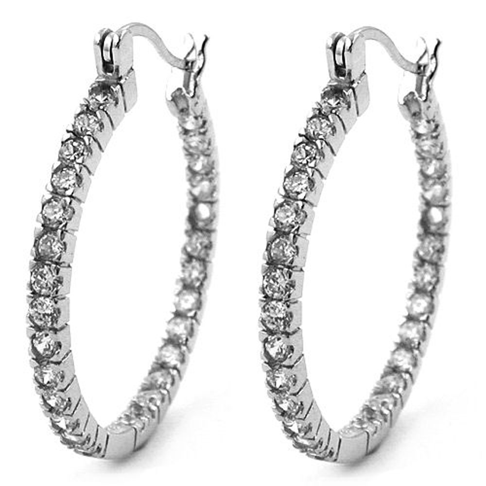 Hoop earrings Silver 925