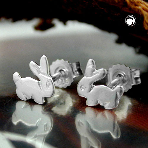 Studs theme animals Silver 925