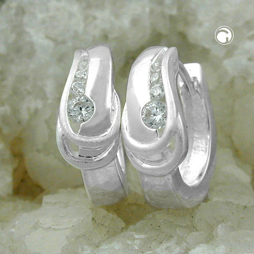Hoop earrings Silver 925