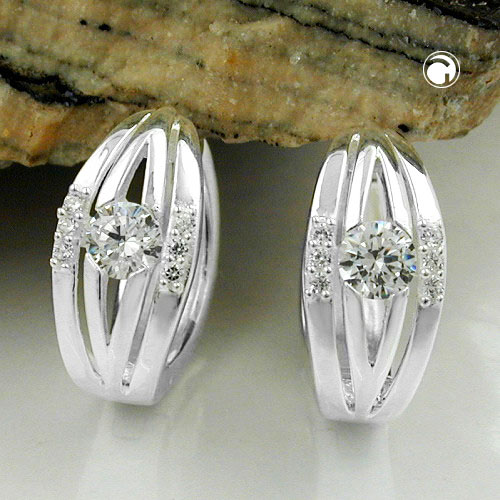 Hoop earrings Silver 925