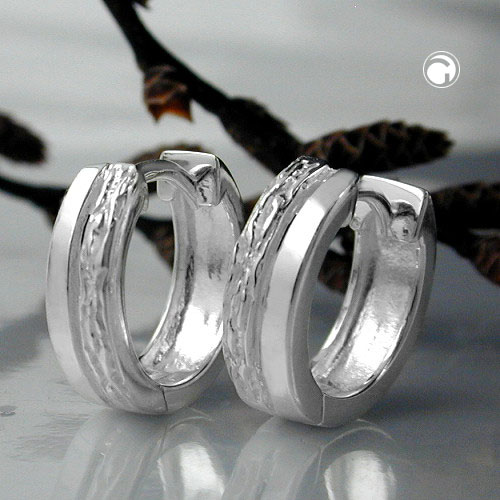 Hoop earrings Silver 925