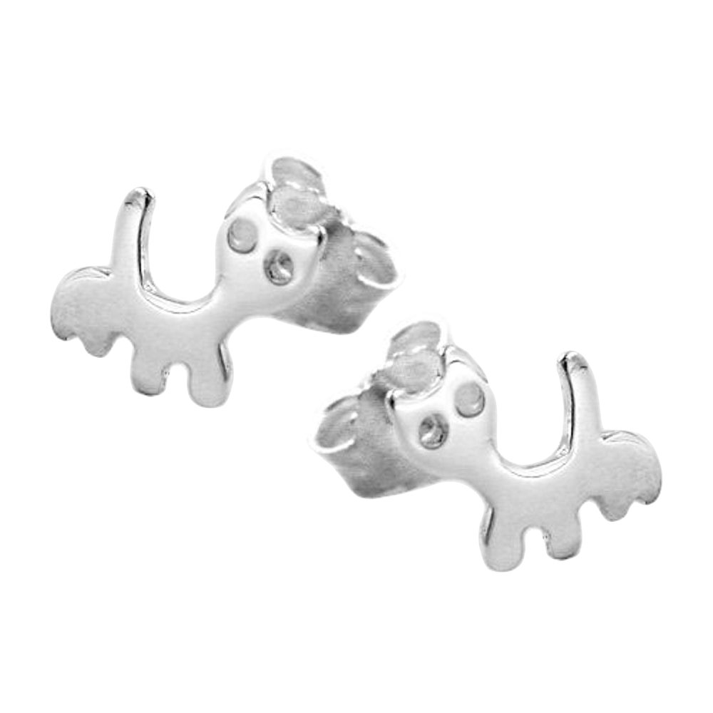 Studs theme animals Silver 925