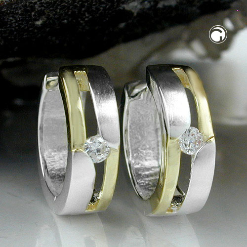 Hoop earrings Silver 925