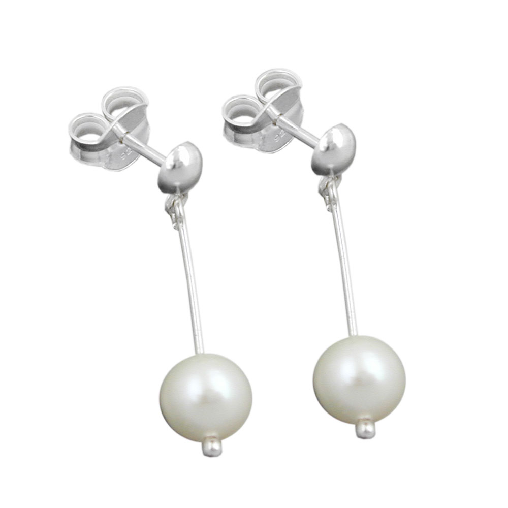 Studs Beads & Pearls Silver 925