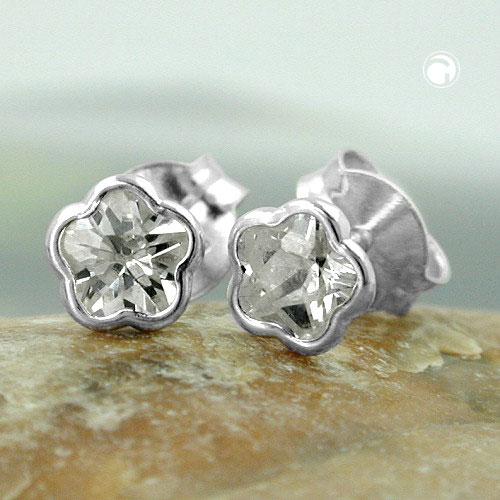 Studs zirconia Silver 925