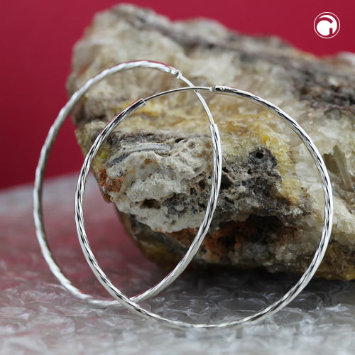 Hoop earrings Silver 925