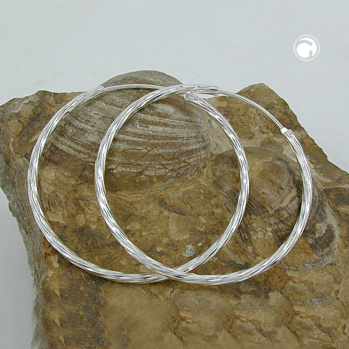 Hoop earrings Silver 925