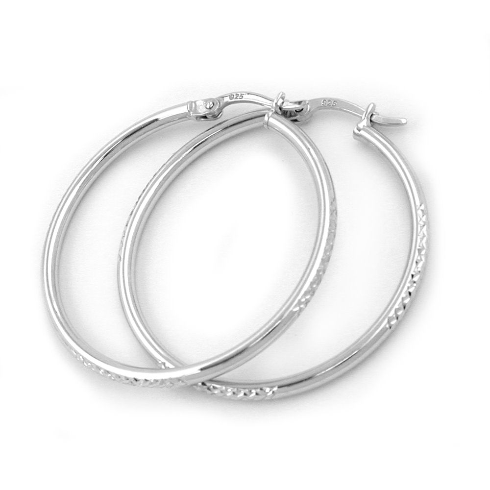 Hoop earrings Silver 925