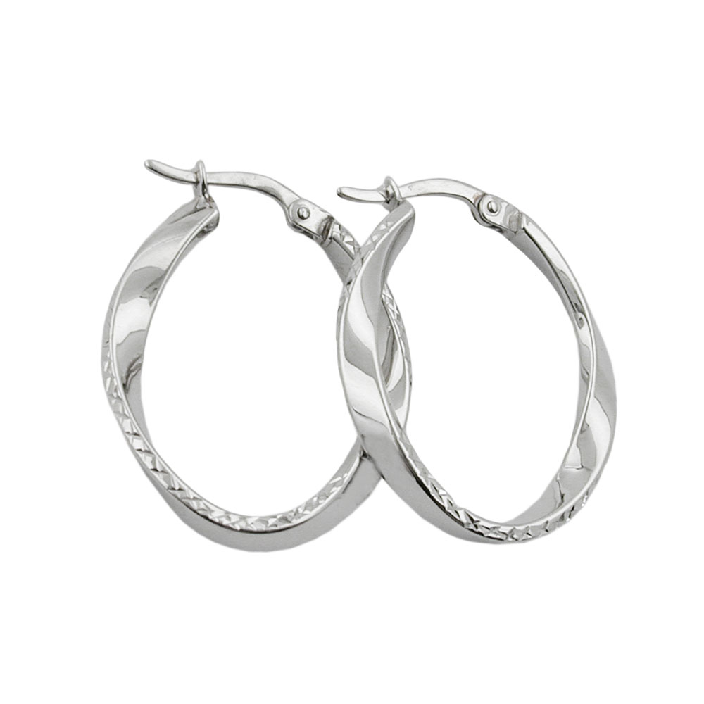 Hoop earrings Silver 925