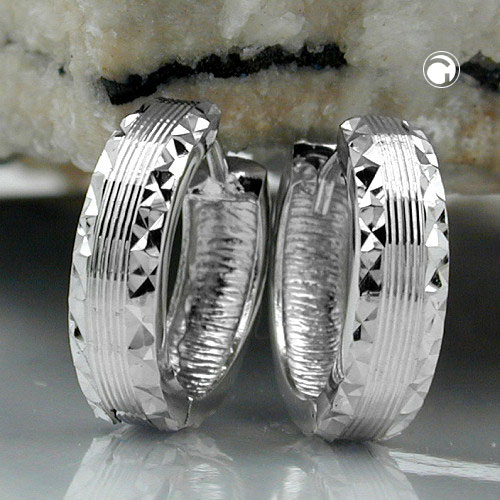 Hoop earrings Silver 925