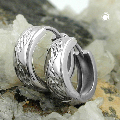 Hoop earrings Silver 925