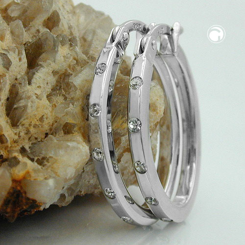 Hoop earrings Silver 925