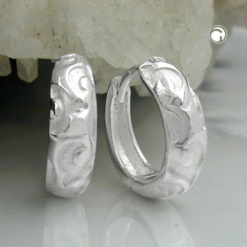 Hoop earrings Silver 925
