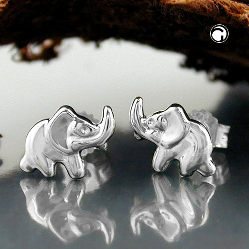 Studs theme animals Silver 925