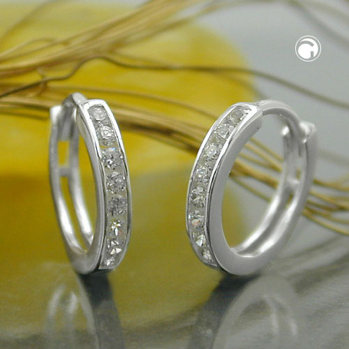 Hoop earrings Silver 925