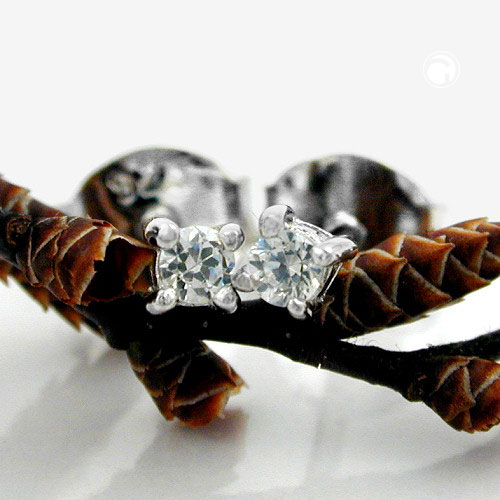 Studs zirconia Silver 925