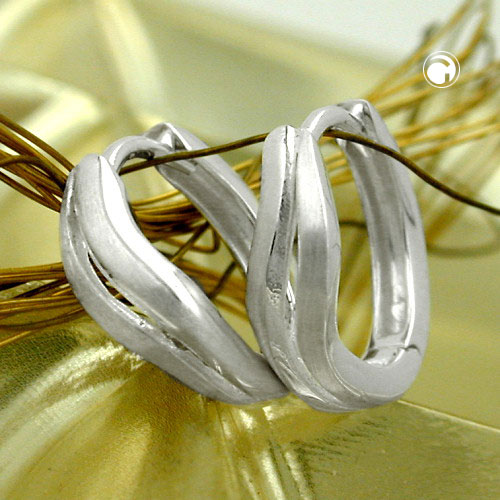 Hoop earrings Silver 925