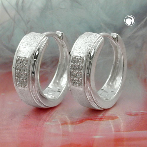 Hoop earrings Silver 925