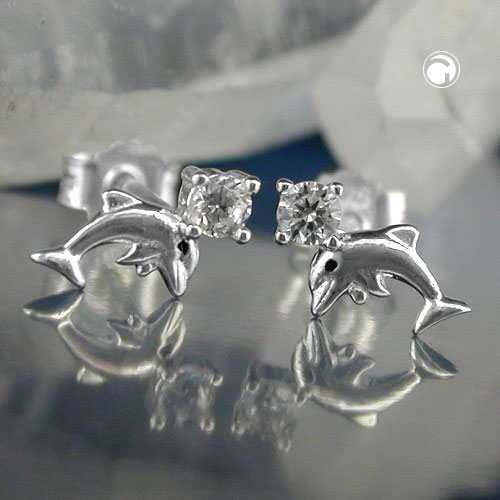 Studs theme animals Silver 925