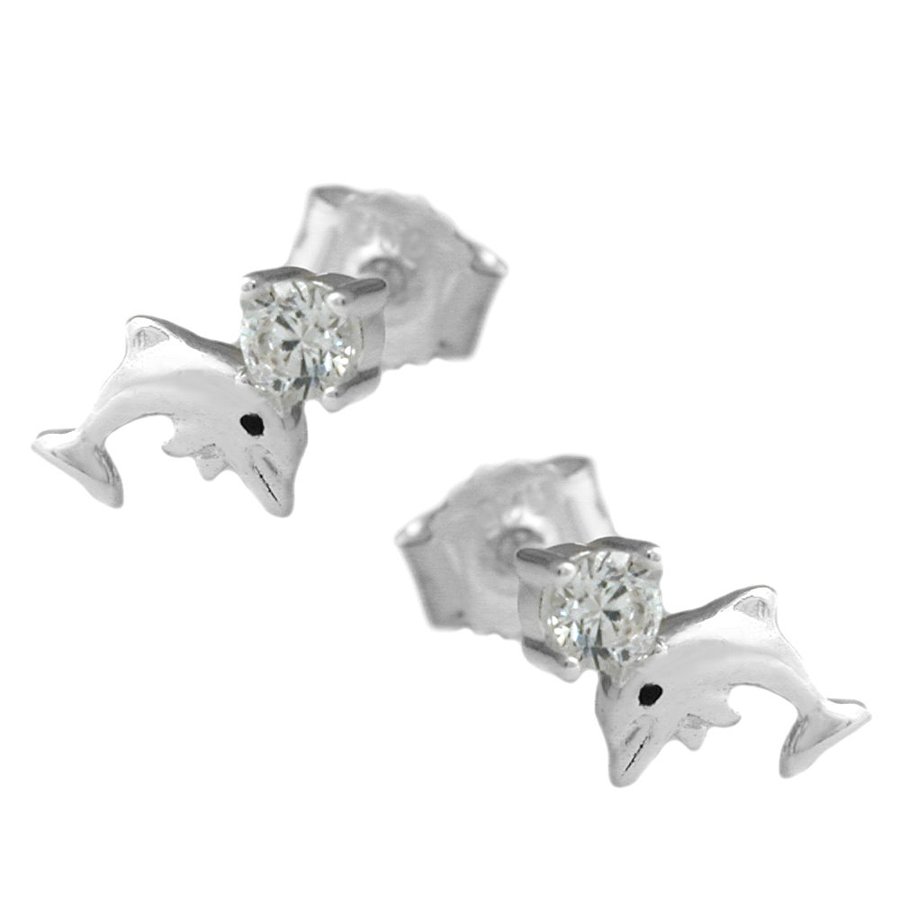 Studs theme animals Silver 925