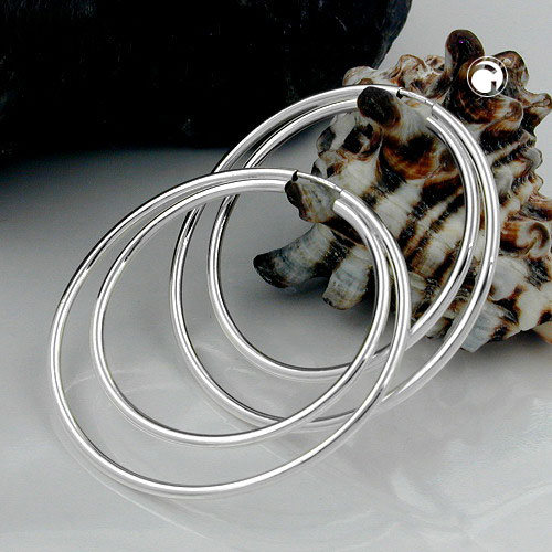 Hoop earrings Silver 925