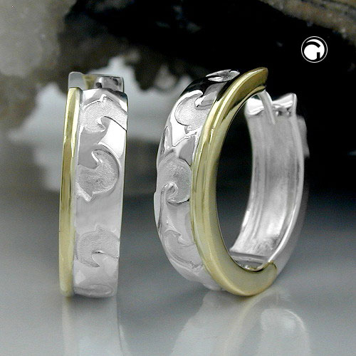 Hoop earrings Silver 925