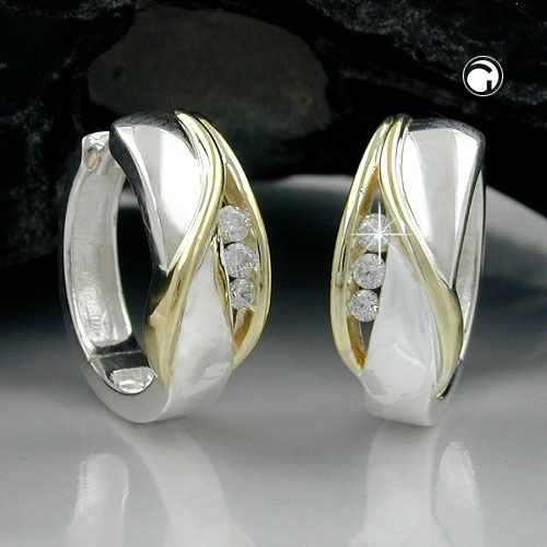 Hoop earrings Silver 925