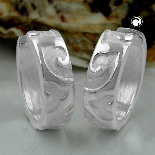 Hoop earrings Silver 925