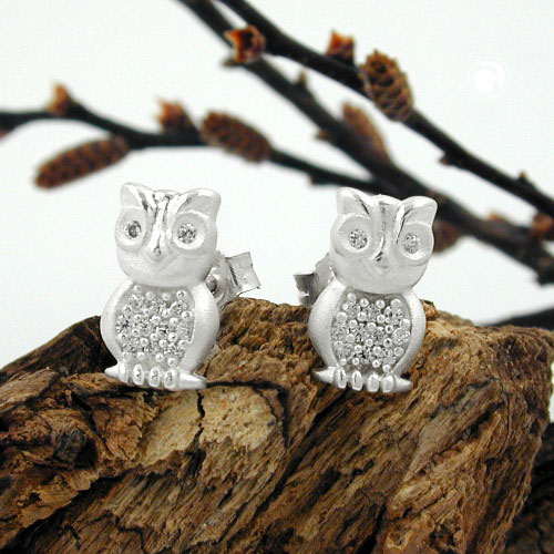 Studs theme animals Silver 925