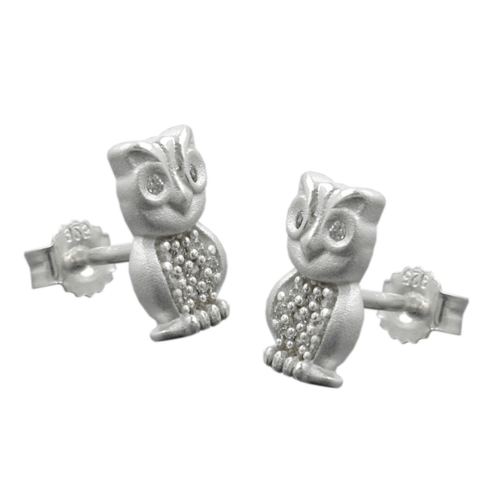 Studs theme animals Silver 925