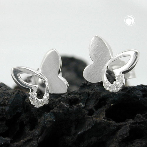 Studs zirconia Silver 925