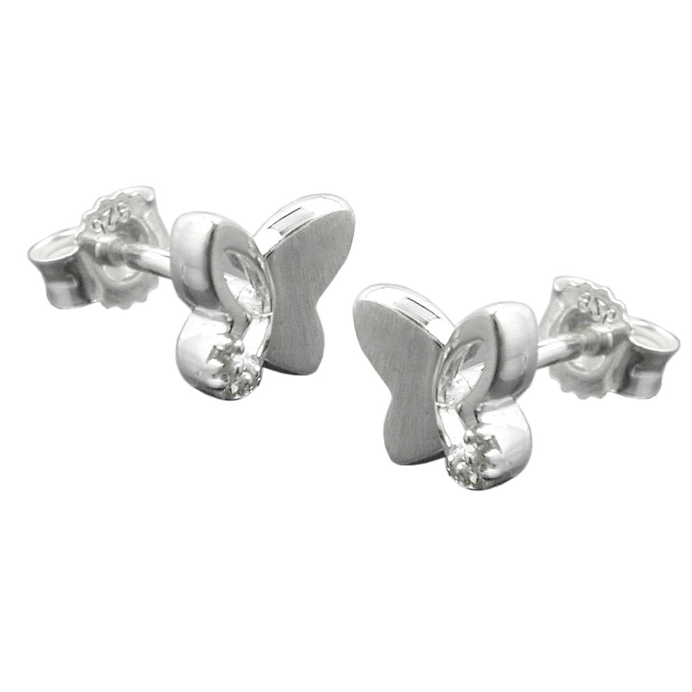 Studs zirconia Silver 925