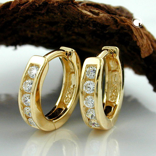 Hoop earrings Silver 925