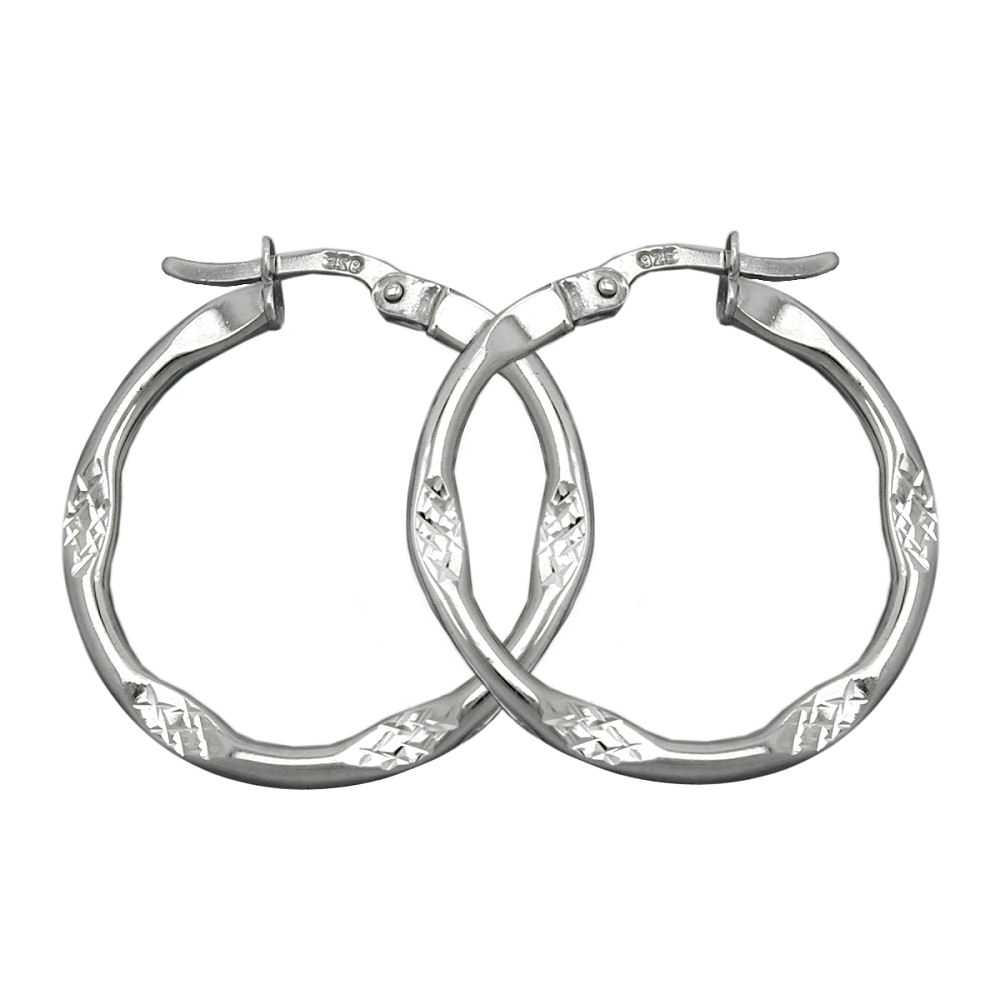 Hoop earrings Silver 925
