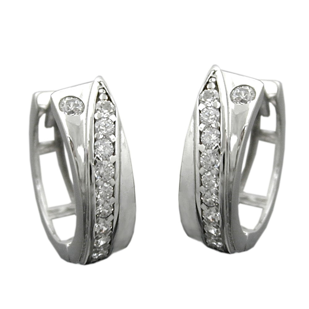 Hoop earrings Silver 925