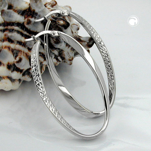 Hoop earrings Silver 925