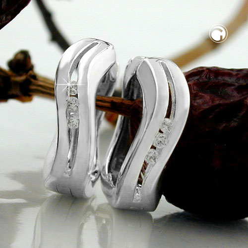 Hoop earrings Silver 925