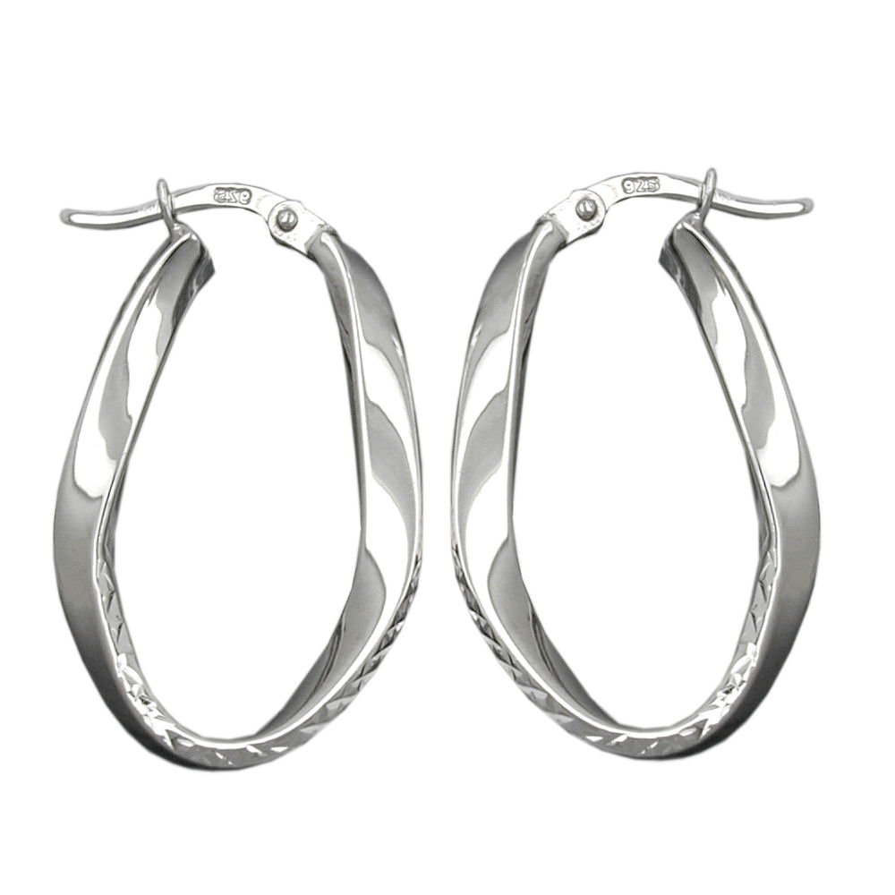 Hoop earrings Silver 925