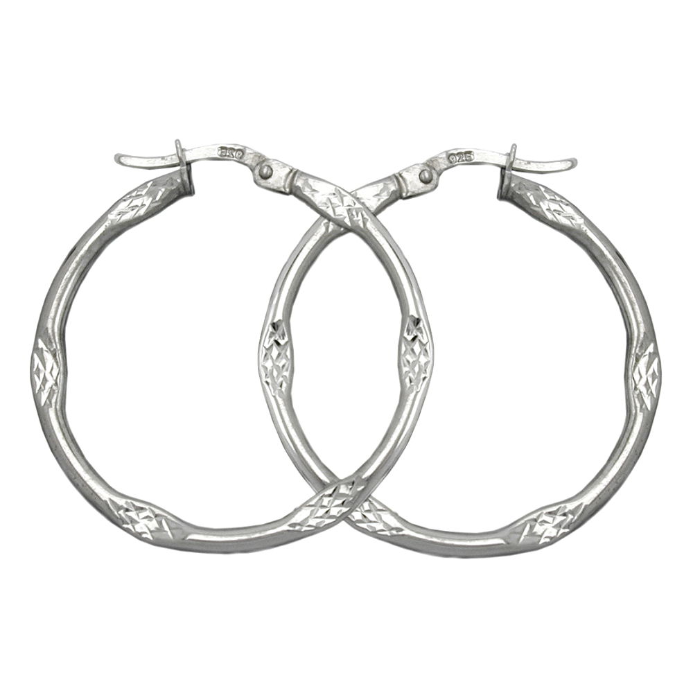 Hoop earrings Silver 925