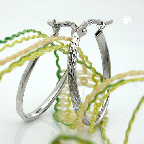 Hoop earrings Silver 925