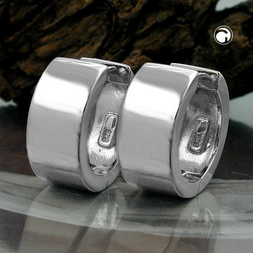 Hoop earrings Silver 925
