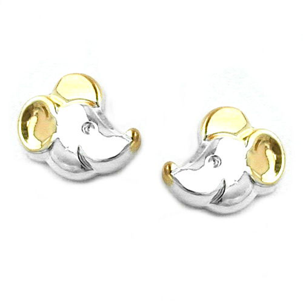 Studs theme animals Silver 925